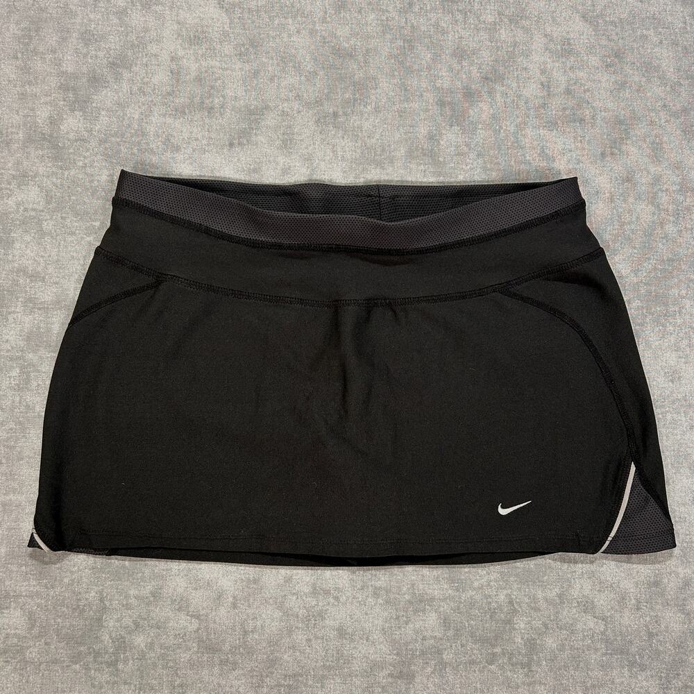 VTG Y2K Nike Dri-Fit athletic workout training tennis skirt skort low rise wms S